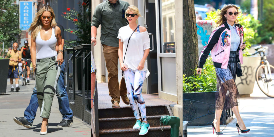 <p>Everything your favorite celebs wore the month of August.</p>