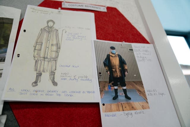 Royal Shakespeare Company costume workshop