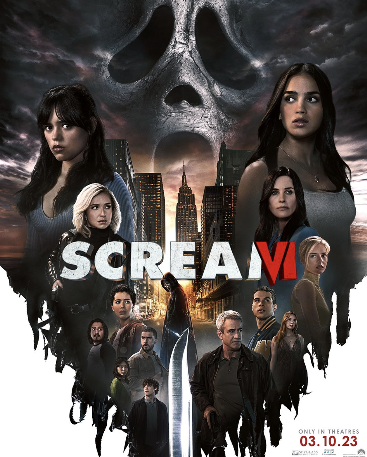 Scream 6 movie poster  (Paramount Pictures)