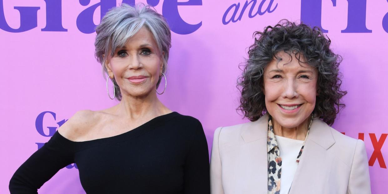 los angeles special fyc event for netflixs grace and frankie arrivals