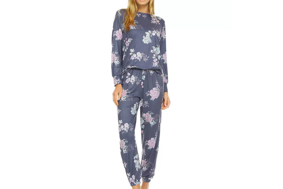 pajamas, lounge, floral