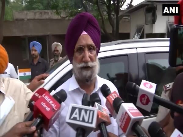 Punjab Deputy Chief Minister Sukhjinder Singh Randhawa (Photo/ANI)