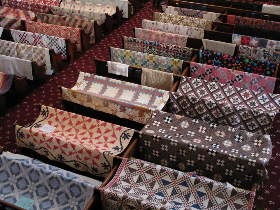 The 13th annual Quilts of the Congregation and Friends Quilt Show on Nov. 18 at the First Presbyterian Church in Goshen, will featuring antique and contemporary quilts, as well as other cherished handmade items. There will also be a craft fair and bake sale.
