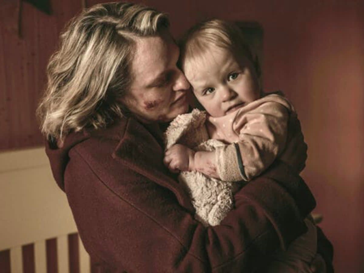 June Osborne (Elisabeth Moss) returns home to see her baby daughter (Hulu)