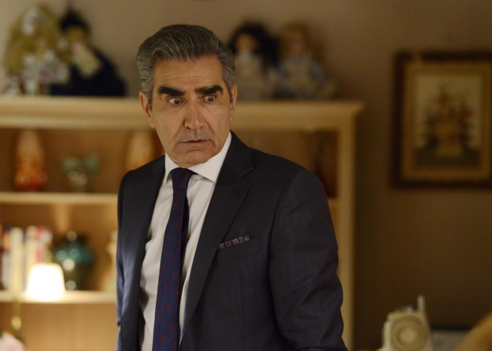 Eugene Levy as Johnny Rose in "Schitt's Creek."