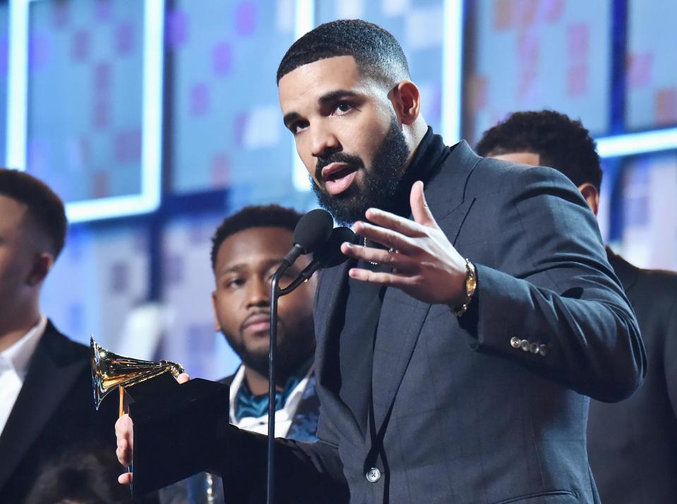 Decade on: Drake has paid tribute to his 10 year career by releasing his classic mixtape (Getty )