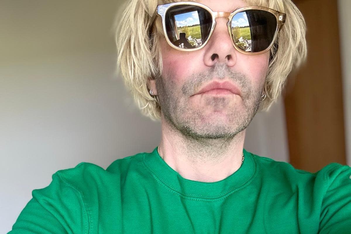 The Charlatans' Tim Burgess has confirmed that Sproston Green merchandise will go on sale next week <i>(Image: X/@Tim_Burgess)</i>
