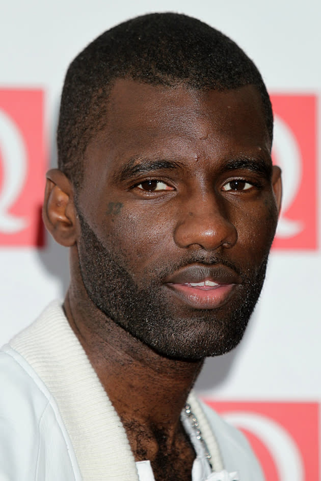 Wretch 32 smouldered for the cameras.