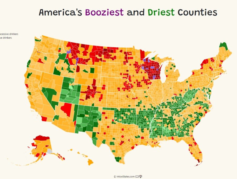 Wisconsin is (still) a very drunk state