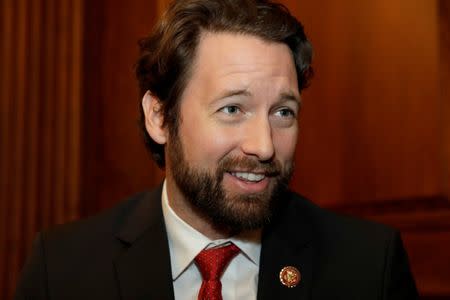 U.S. Rep. Joe Cunningham (D-SC) speaks during an interview for Reuters on Capitol Hill, February 26, 2019. REUTERS/Yuri Gripas