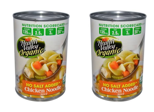 Healthy Valley Organic Chicken Noodle Low Sodium - Healthy Heart