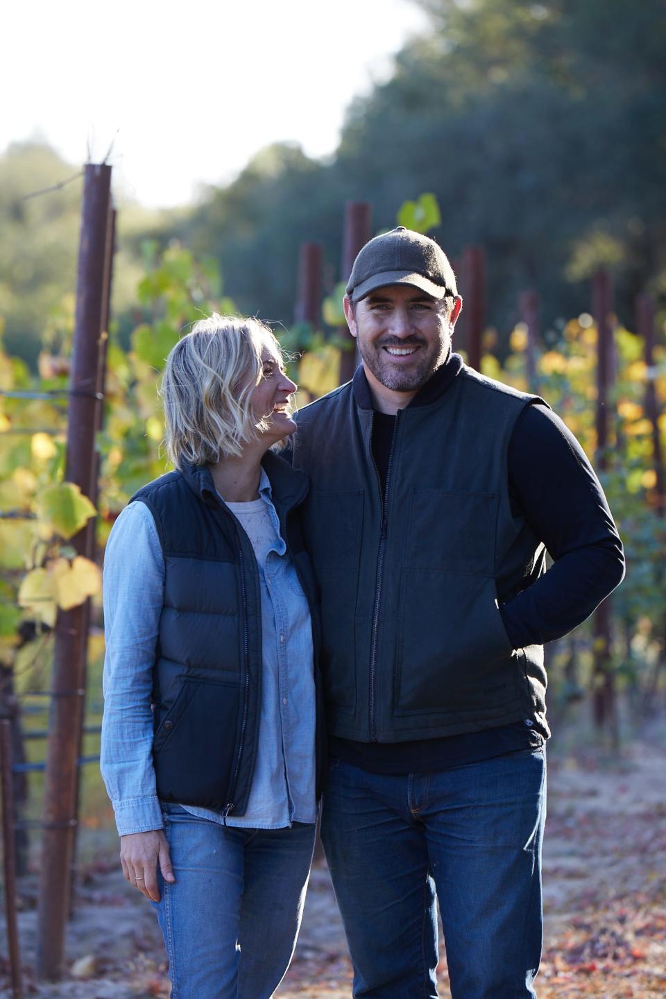 Matt Naumann runs Newfound Wines with his wife,  Audra. They bought the Sierra Foothills property before they got married in 2016.