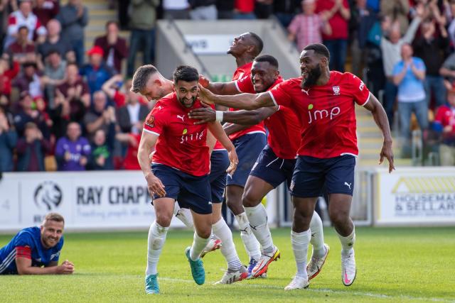 Barnet FC 🐝 on X: 𝐅𝐎𝐑𝐓𝐑𝐄𝐒𝐒 ⚔️ ✓ Hartlepool United ✓ Woking ✓  Ebbsfleet United ✓ Altrincham ✓ Aldershot Town 🤝 Halifax Town ✓ AFC Fylde  ✓ Aveley (FA Cup) ✓ Maidenhead