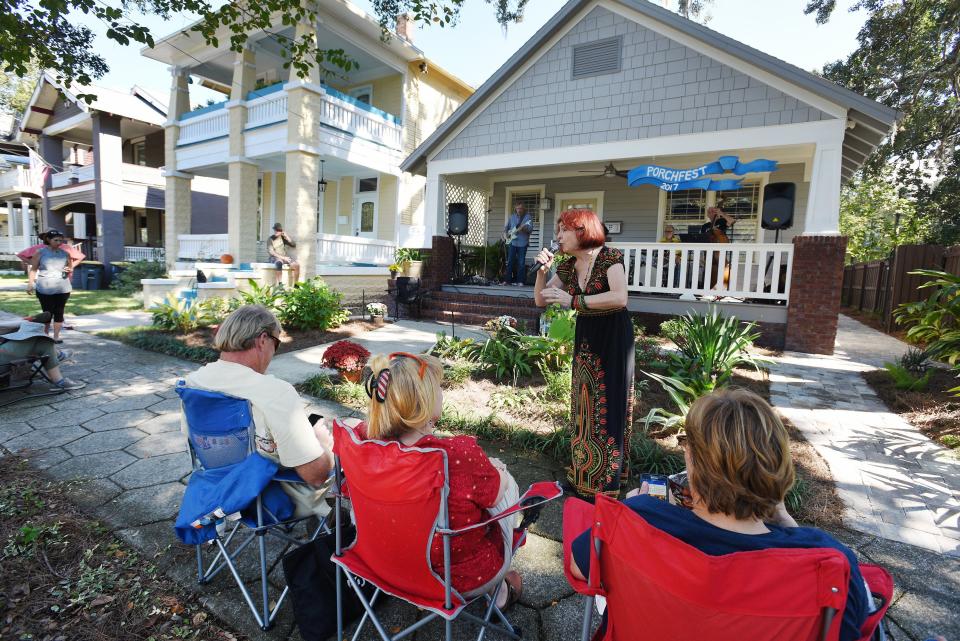 Porchfest '21 was rained out, but plans are already afoot for the festival to return in November '22.