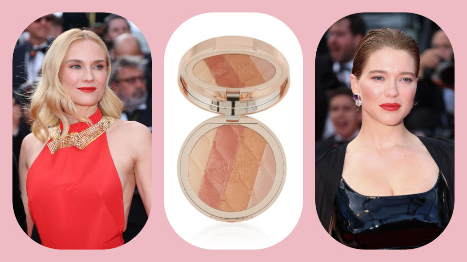 Il suffit d'un rien pour les sublimer, à Cannes, Diane Kruger et Léa Seydoux ont resplendi de mille feux notamment grâce à cet highlighter Charlotte Tilbury (Photos : (Photos : Daniele Venturelli/WireImage)