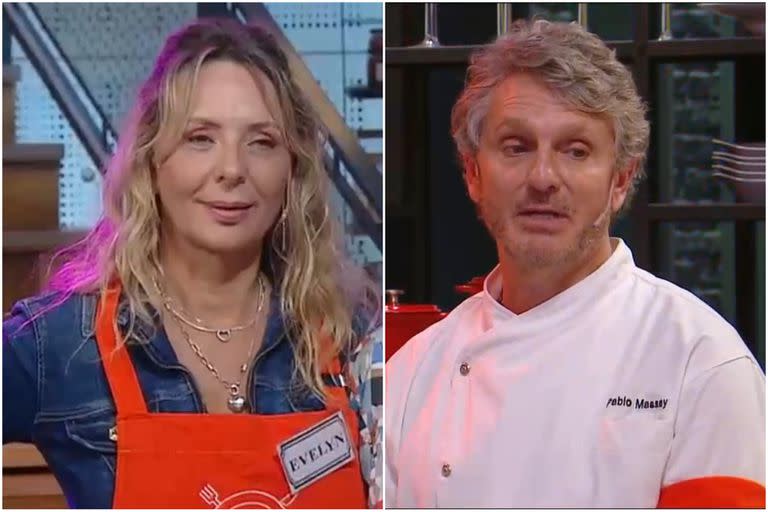 El chef Pablo Massey enfureció en Pasaplatos Famosos con Evelyn Von Brocke