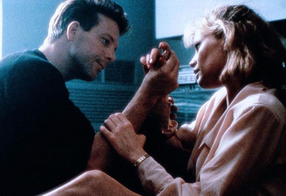 Im Erotikdrama "9 1/2 Wochen" spielte Kim Basinger an der Seite von Mickey Rourke. (Bild: MGM - Metro-Goldwyn-Mayer)