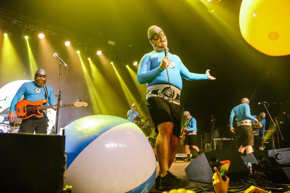 Aquabats perform at Coachella