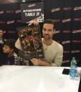 <p>What do you guys think of the Season 3 poster? – @theshanewest@salemwgns #SigningTime #NYCC #Salem <br>(Credit: Instagram)</p>