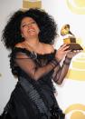 <p>Diana Ross was presented with a Lifetime Achievement Award at the Grammys in 2012. The tribute was Ross's first-ever Grammy, despite being nominated 12 times throughout her incredible career. </p>