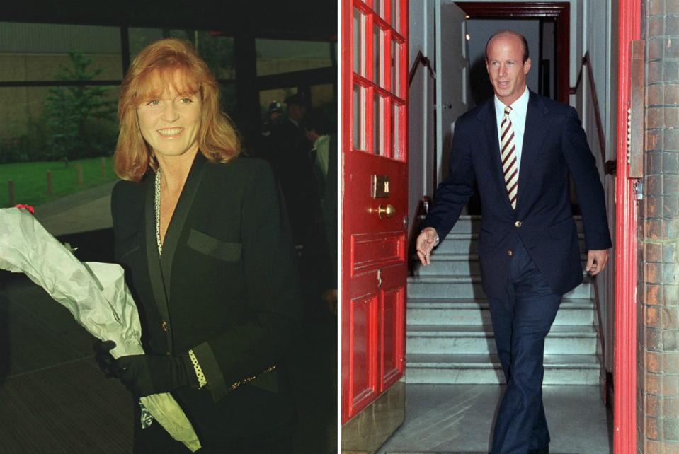 The Duchess of York and John Bryan [Photo: PA]