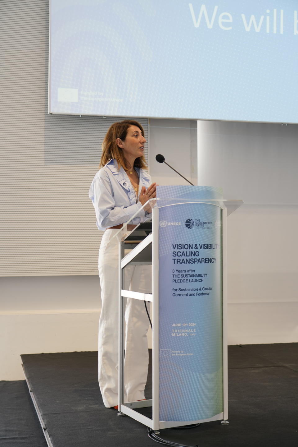 Maria Teresa Pisani, Chief of the trade facilitation section in the economic cooperation and trade division