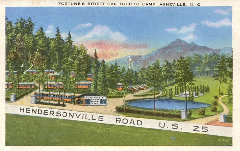 A postcard for a streetcar camp