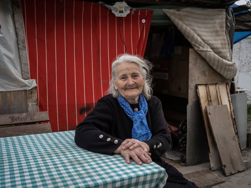 The Wider Image: The last women standing in a Serbian village swallowed by mine