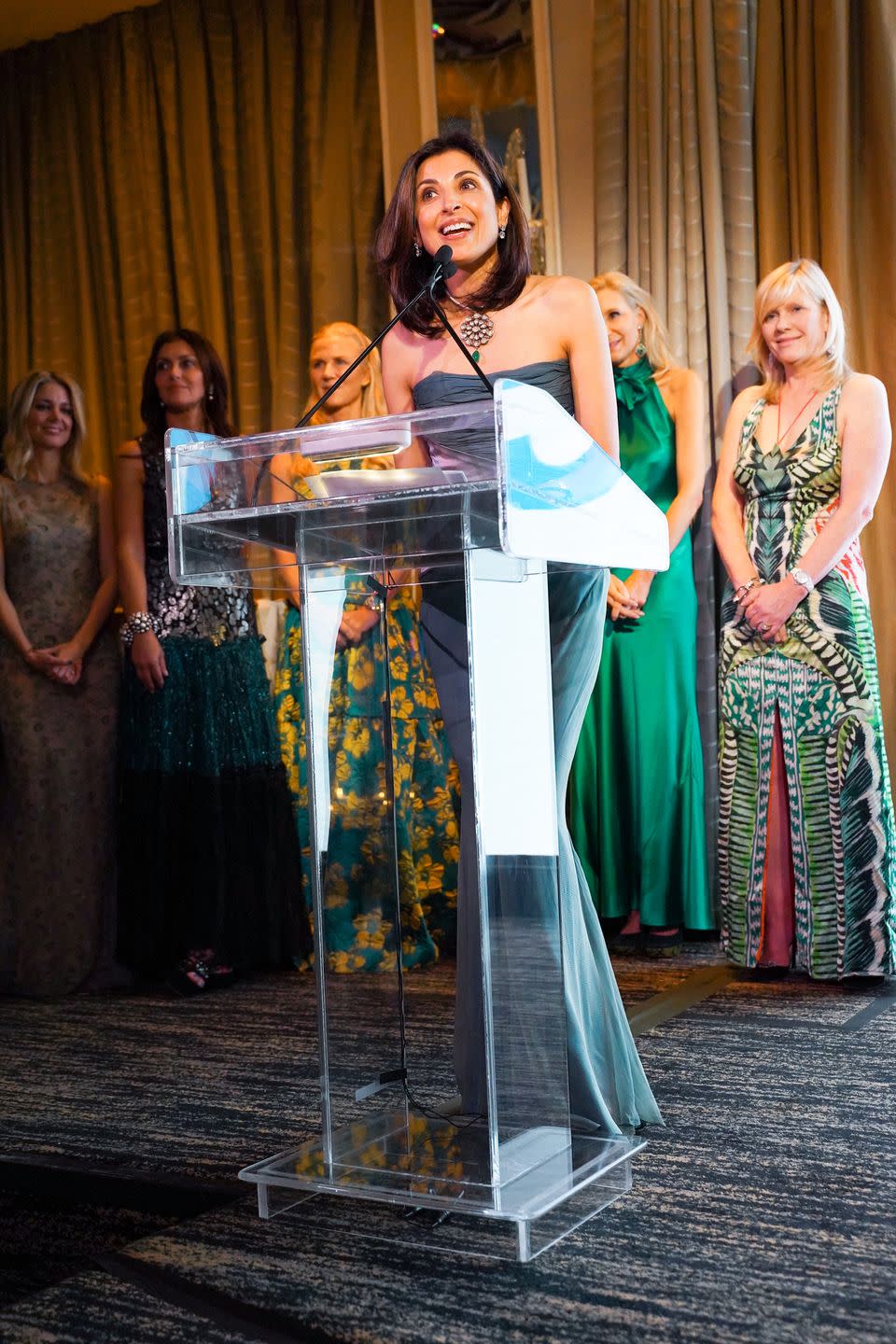 Anjali Melwani with members of the Women's Board