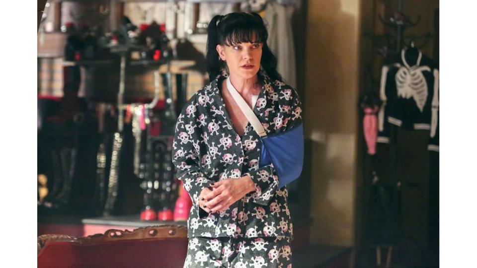  Pauley Perrette as Abby Sciuto in her final episode of NCIS