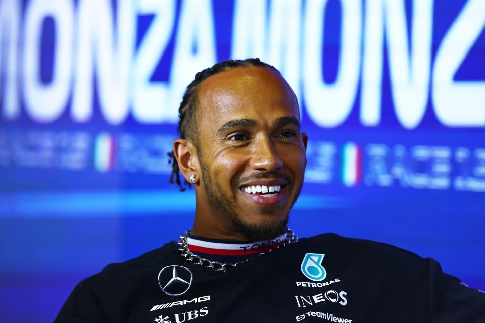 Lewis Hamilton announced his two-year extension with Mercedes ahead of the 2023 Italian Grand Prix.