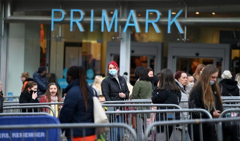 Primark has been criticised for its environmental record (Getty Images)