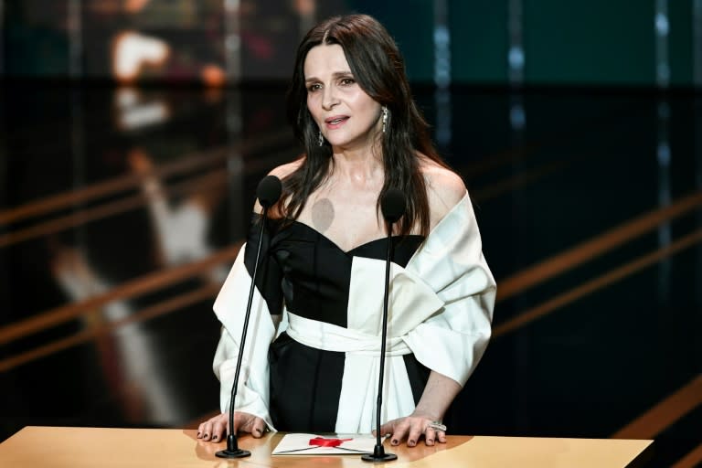 Juliette Binoche was one of the actors who signed the letter (STEPHANE DE SAKUTIN)