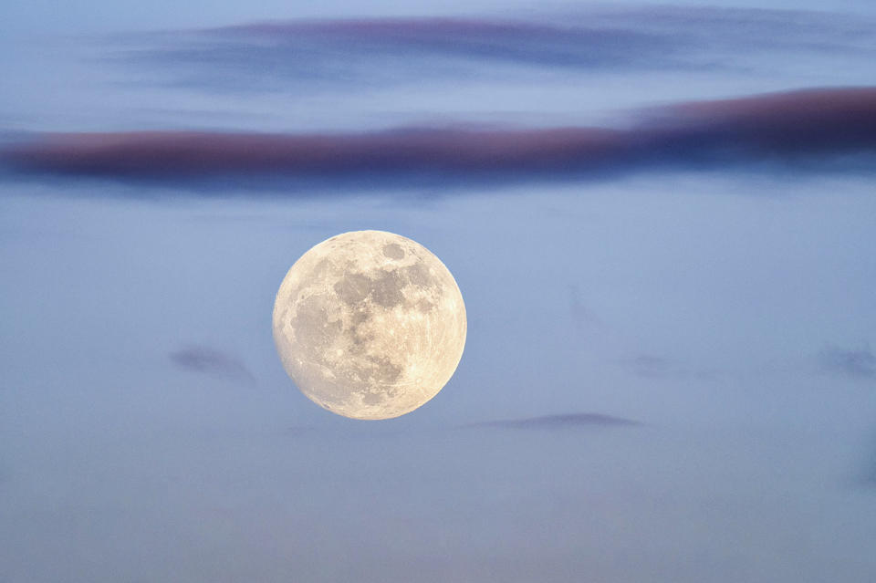 Full frame of the full moon (Jose A. Bernat Bacete / Getty Images)