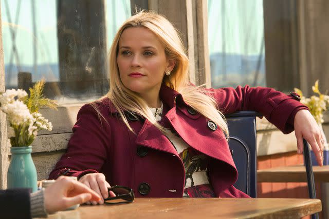 <p>Hilary Bronwyn Gayle/Courtesy of HBO</p> Reese Witherspoon in a 'Big Little Lies' scene