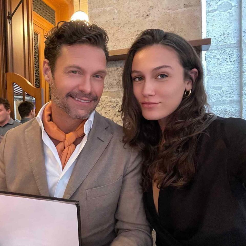 Ryan Seacrest and Aubrey Paige in Italy