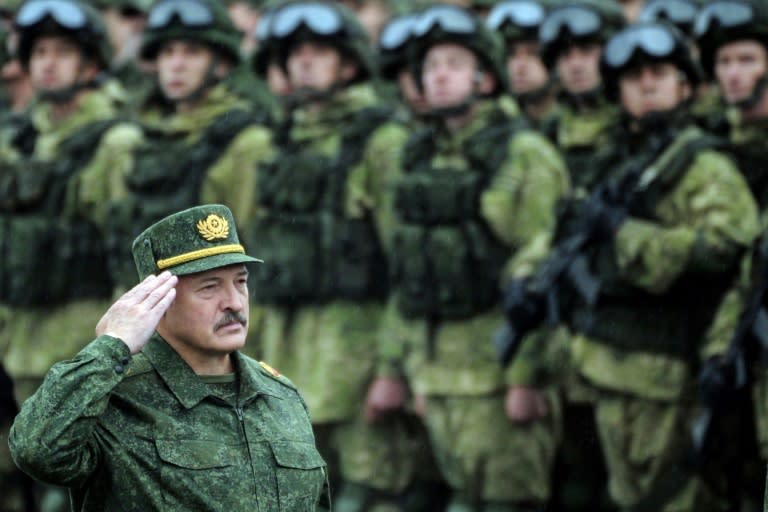 Belarus' President Alexander Lukashenko attended the Russian-Belarusian Zapad military exercises, which NATO says involved higher numbers of Russian forces than previously declared