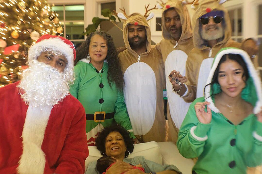 Big Sean Dresses as Santa for Son Noah's First Christmas