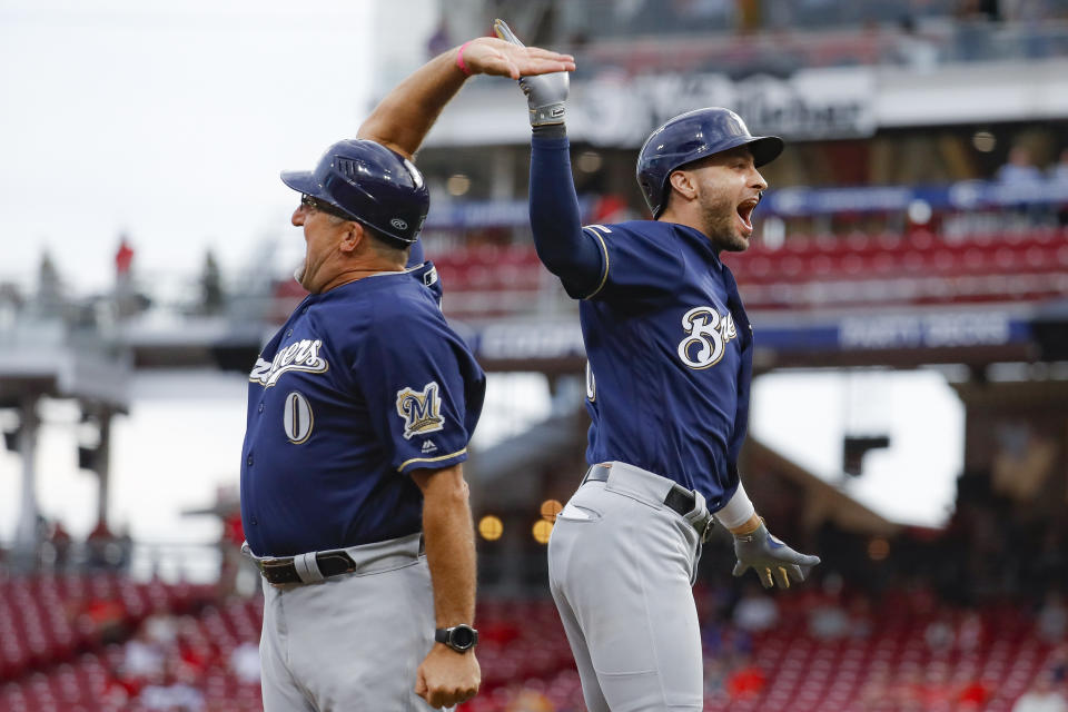 The Milwaukee Brewers are headed back to the postseason. (AP)