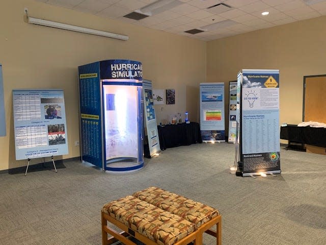 The Panama City Bay County Public Library opens an Exhibit for the five-year anniversary of Hurricane Michael.