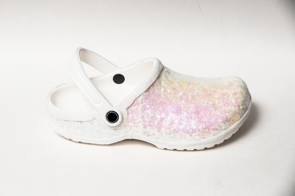 Would you wear a pair of Crocs to walk down the aisle? [Photo: Etsy] 