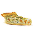 Onion, Pepper & Feta Quiche Recipe