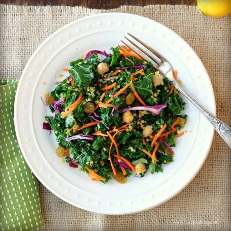 TasteFood | Kale and Quinoa Salad 