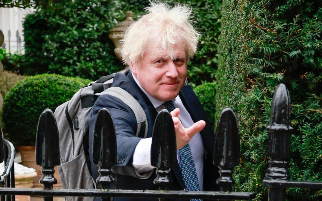 Boris Johnson - Geoff Pugh for The Telegraph