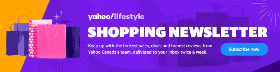 Cliquez ici pour vous inscrire à la newsletter lifestyle de Yahoo Canada.