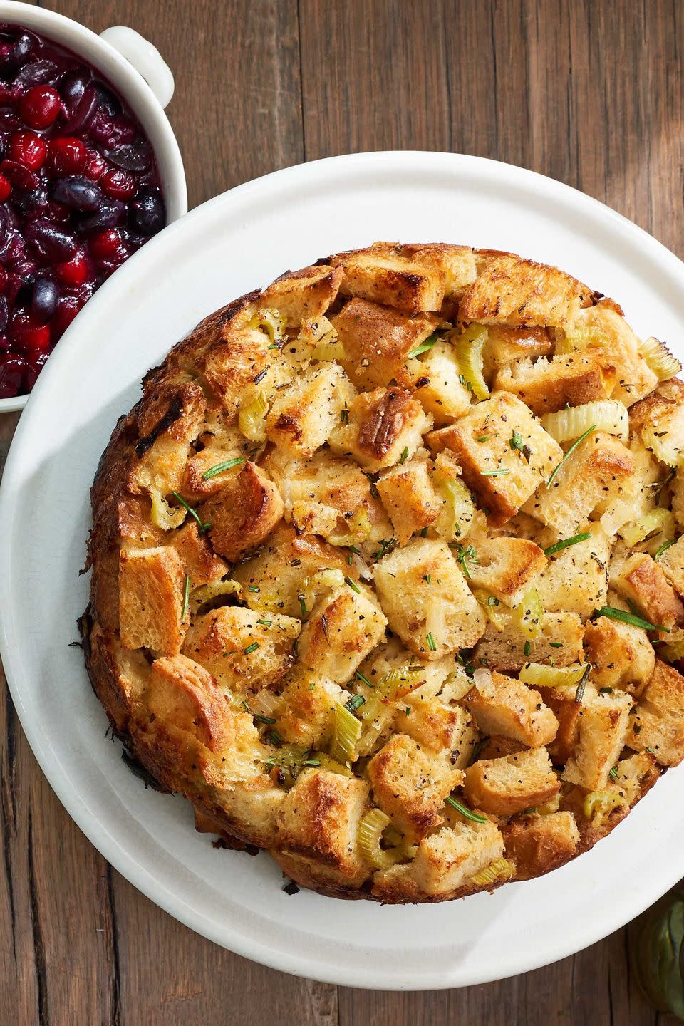 Rosemary Monkey Bread Stuffing