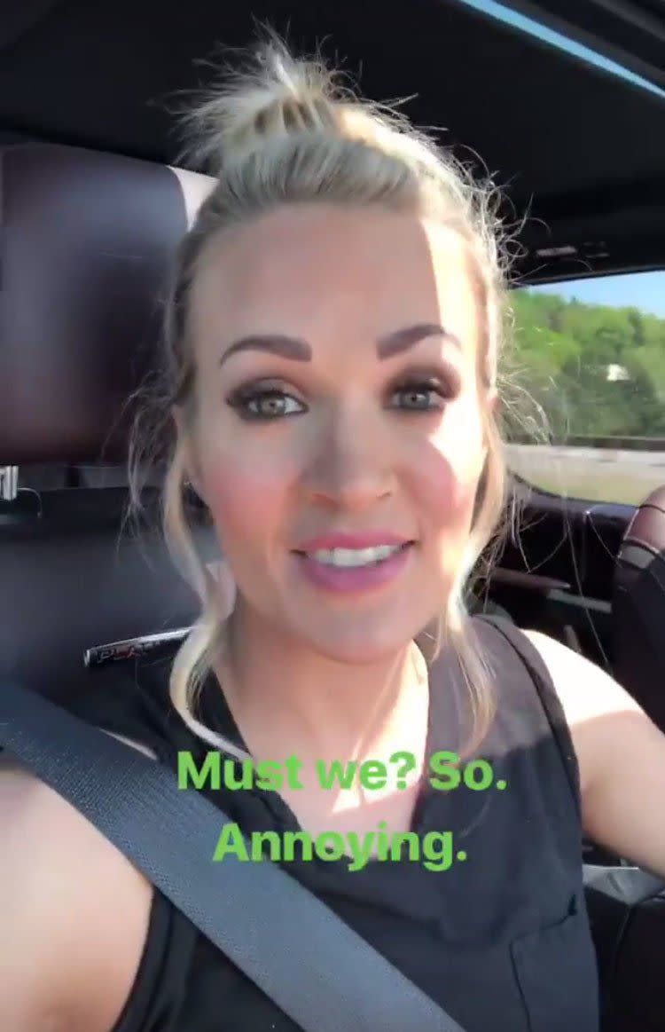 Photo credit: Instagram/Carrie Underwood