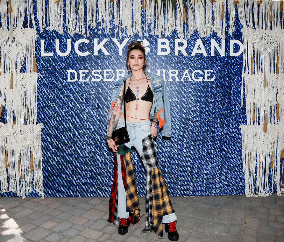 Paris Jackson at Lucky Brand Desert Mirage