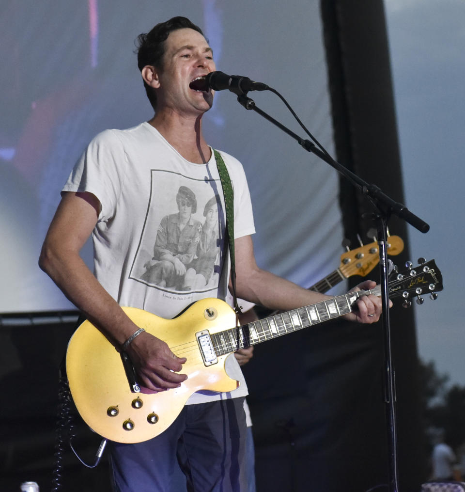 PACIFIC PALISADES, CA - SEPTEMBER 02:  Actor Henry Thomas with Farspeaker performs onstage at the special screening of "Dirty Dancing" at Will Rogers State Historic Park on September 2, 2017 in Pacific Palisades, California.  (Photo by Rodin Eckenroth/Getty Images)