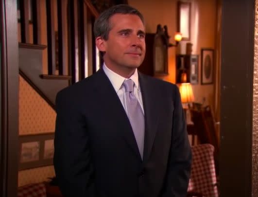 Upon Michael's exit Deangelo Vickers (played by Will Ferrell) took over as Dunder Mifflin's regional manager. The show continued for two more seasons, and Carell made a surprise return at Dwight Schrute's wedding in the finale.
